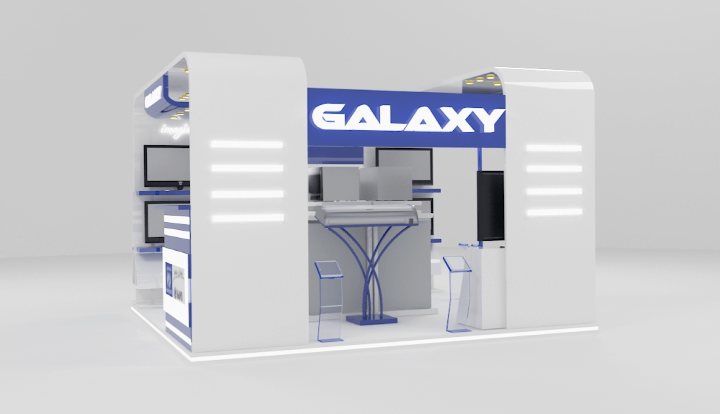 GALAXY Booth design