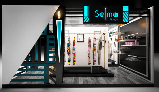 SALMA Booth design
