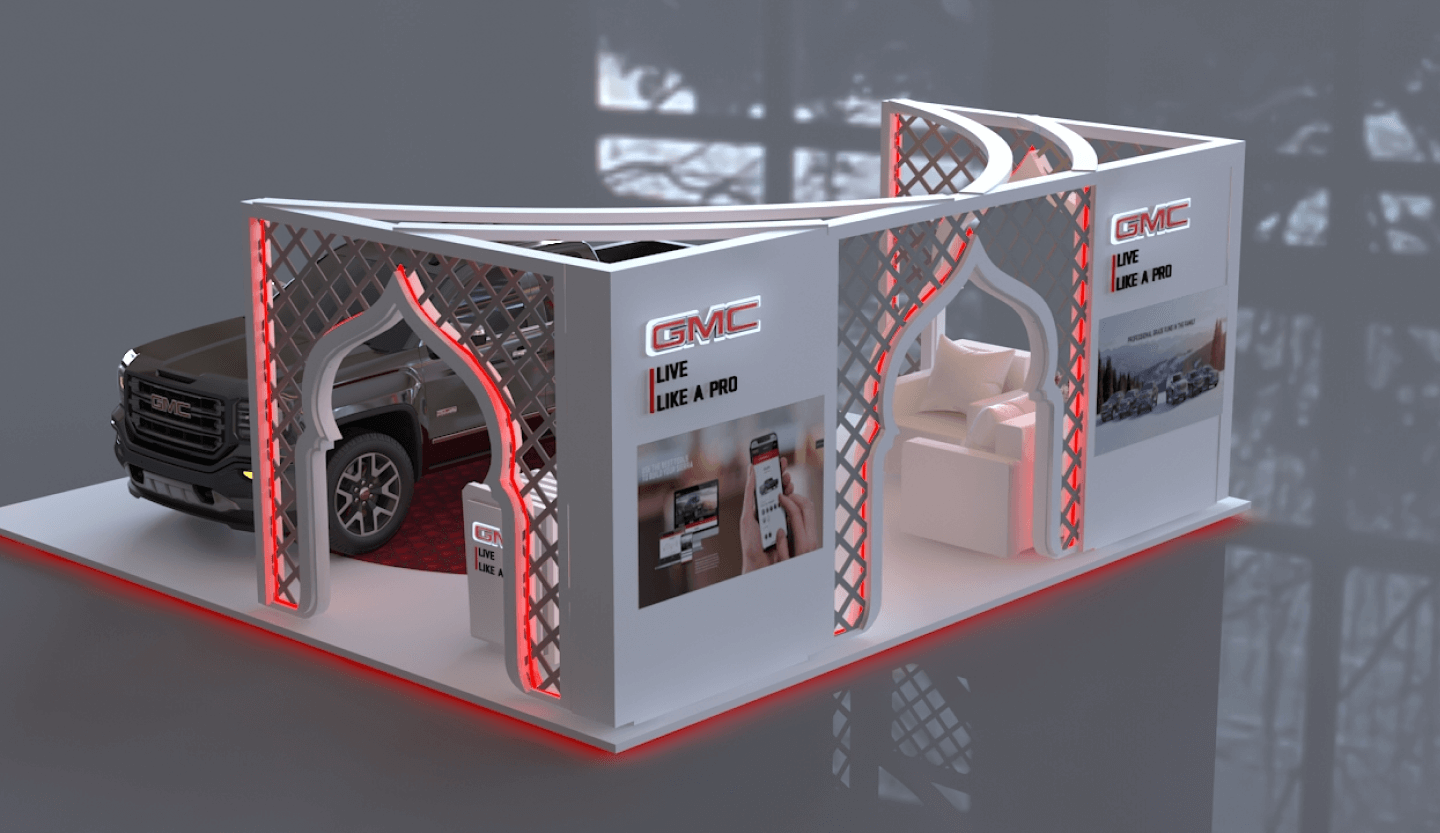 GMC Booth design