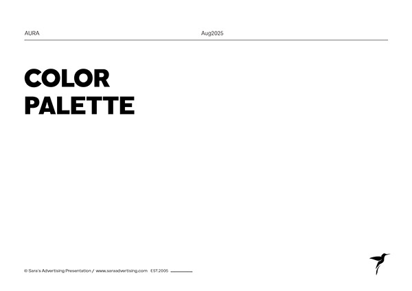 Aura Colour palette chapter