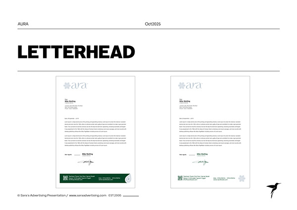 Aura Letterhead alternatives