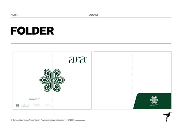 Aura Presentation folder variation
