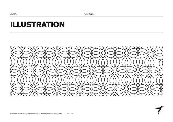 Aura Looped symbol pattern