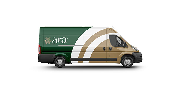 Aura Branded delivery van concept